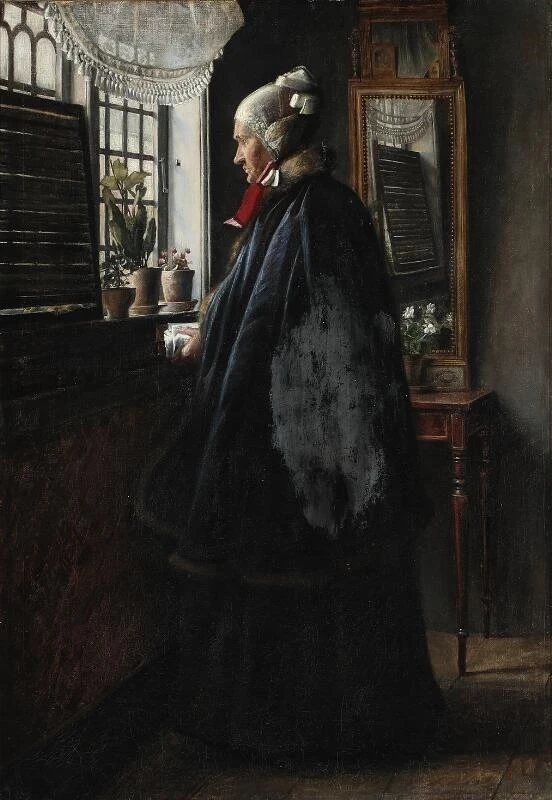 Kristian Zahrtmann - Prima dell’epoca della Chiesa, 1917